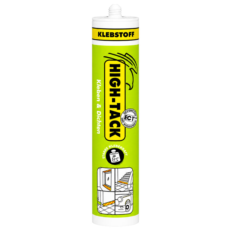 Konstruktionskleber Falcohybrid High-Tack | 290 ml | extreme Anfangshaftung | spiegelgeeignet | überstreich- & schleifbar | Falcone Bauchemie