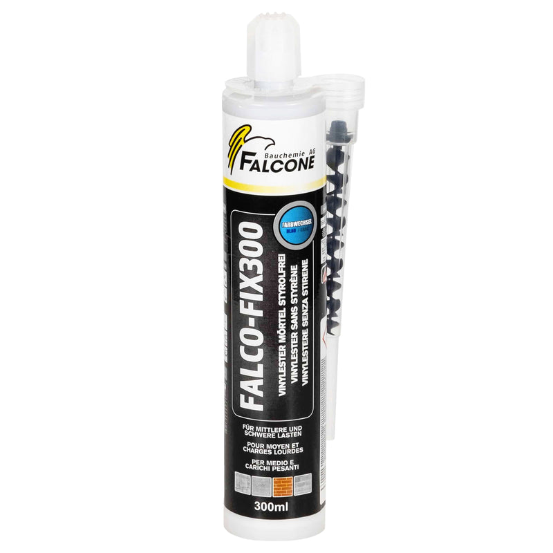 Chemischer Dübel Falco-Fix300 | 300 ml | 2K-Injektionsmörtel | für Beton & Mauerwerk | Falcone Bauchemie
