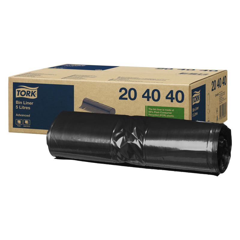 Abfallsäcke B3 | 5 Liter | Schwarz | Advanced | TORK 204040