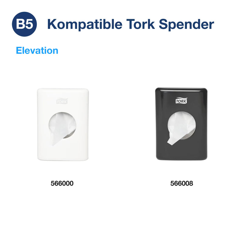Hygienebeutel 1,4 Liter B5 | PE | 1200 Beutel | Advanced | TORK 204041