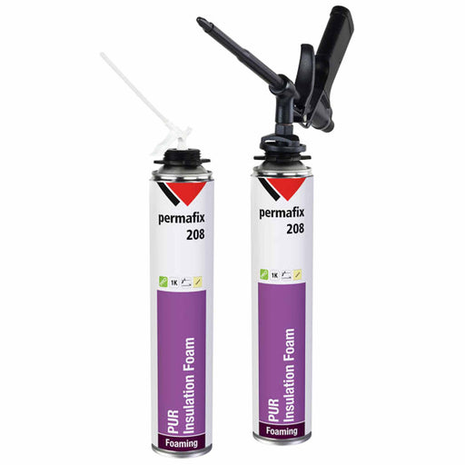 PUR 1K Isolierschaum mit Kombiventil | 750 ml | Dämmschaum | Permafix 208