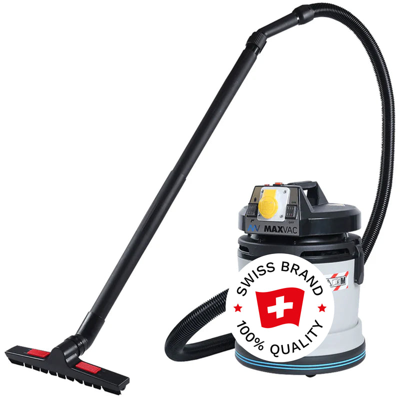 Industriesauger DV20-MB | 20 Liter | Klasse M | 1200 W | Werkzeugsteckdose | Nass & Trocken | Maxvac