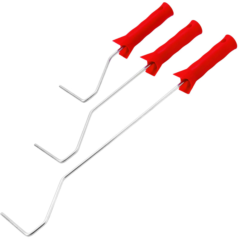 Farbwalzenbügel 5-15 cm | Ø 6 mm | Länge 20-56 cm | Edelstahlbügel | Kunststoffgriff | Schuller Eh`klar Grip HK