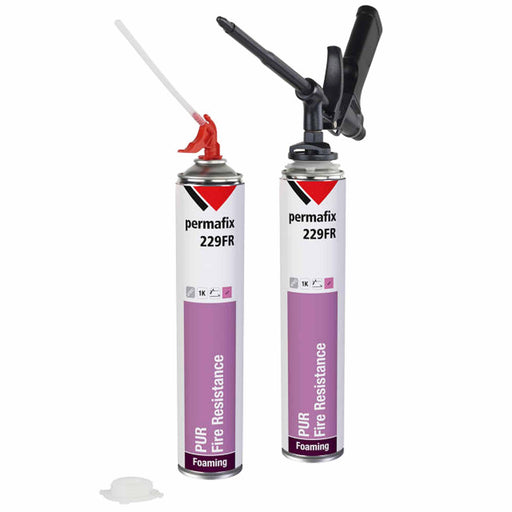 PUR 1K Isolierschaum feuerhemmend | 750 ml | Brandschutz Dämmschaum | Permafix 229FR