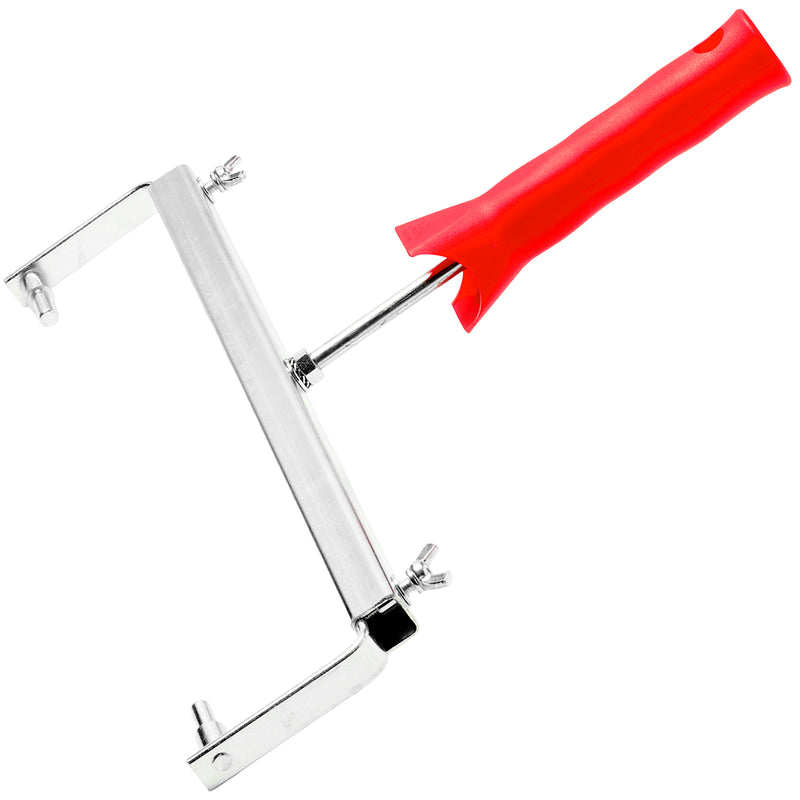 Farbwalzenbügel 41-61 cm | Ø 8 mm | Länge 29 cm | verstellbar | Edelstahlbügel | Kunststoffgriff | Schuller Eh`klar Grip