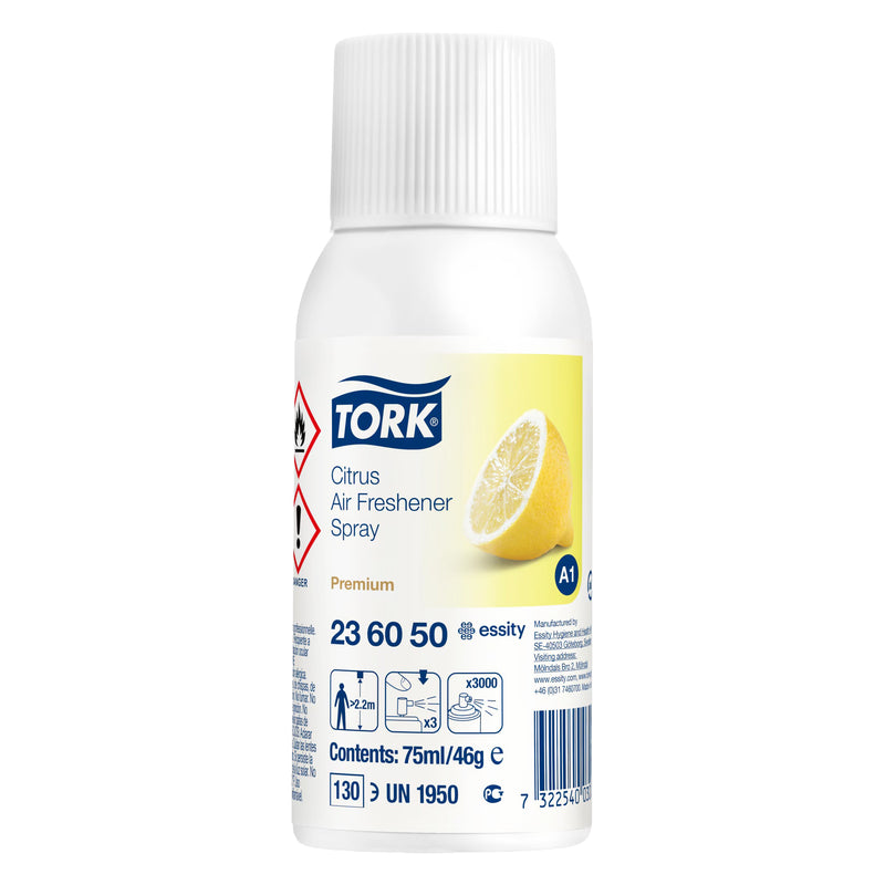 Lufterfrischer A1 | Zitrusduft / Fruchtduft / Mixed | Premium | 75 ml | TORK 236056