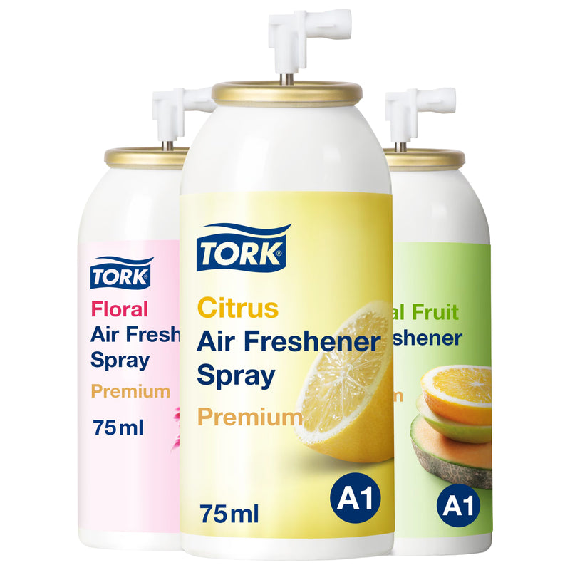 Lufterfrischer A1 | Zitrusduft / Fruchtduft / Mixed | Premium | 75 ml | TORK 236056