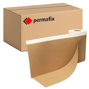 Maler-Abdeckpapier mit Kreppband | 20 m x 18 cm | 35 g/m² | Permafix 050