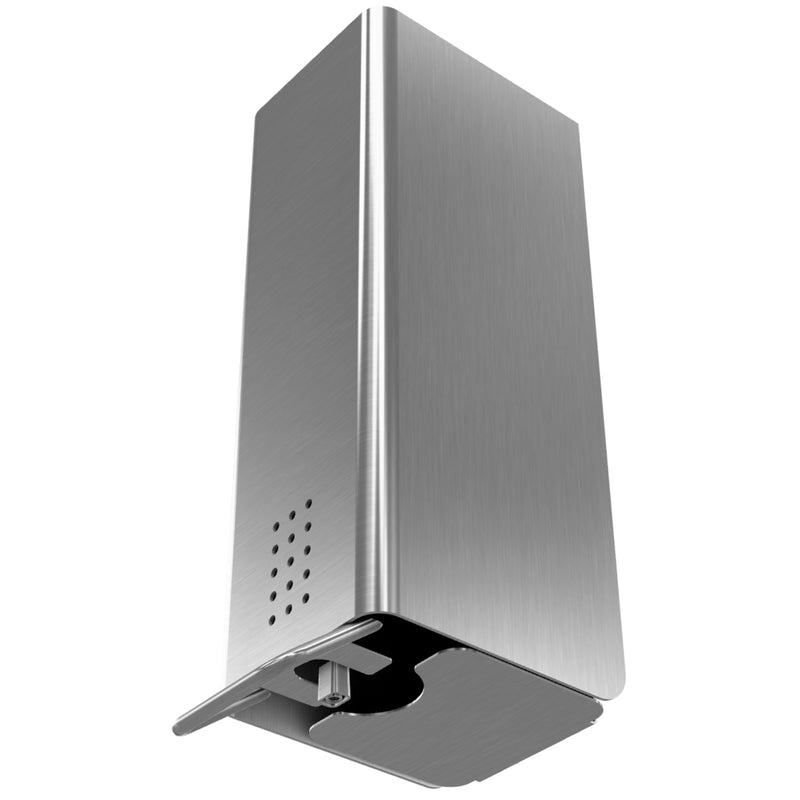 Schaumseifenspender manuell | Edelstahl mit Feinstruktur | 1400 ml | PROOX 140 FO