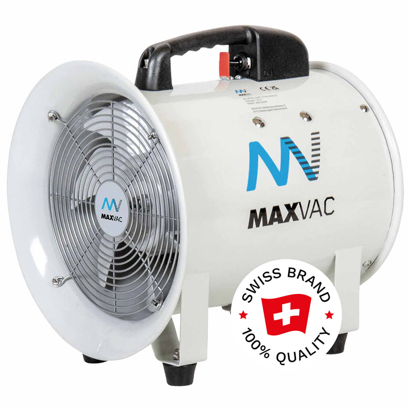 Industrie-Ventilator AMF 2700 | 2'700 m³/h | 300 W | Ø 25 cm | Maxvac