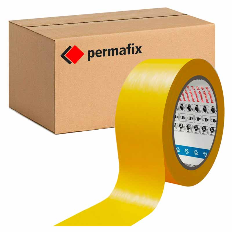 PVC-Betonklebeband | reiss- & wasserfest | 33 m | 130 µm | Permafix 273