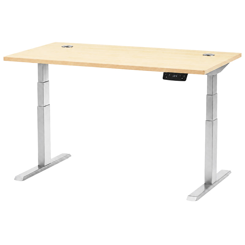 Schreibtisch höhenverstellbar 160-200 × 80 cm | Höhe 64-130 cm | 25 mm Tischplatte | 2 Motoren | Memory-Funktion | 100 kg belastbar | diverse Farben | Profi Modul