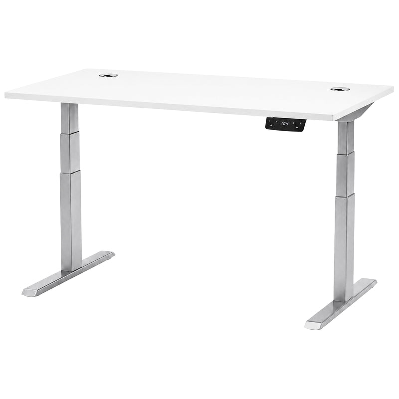 Schreibtisch höhenverstellbar 160-200 × 80 cm | Höhe 64-130 cm | 25 mm Tischplatte | 2 Motoren | Memory-Funktion | 100 kg belastbar | diverse Farben | Profi Modul