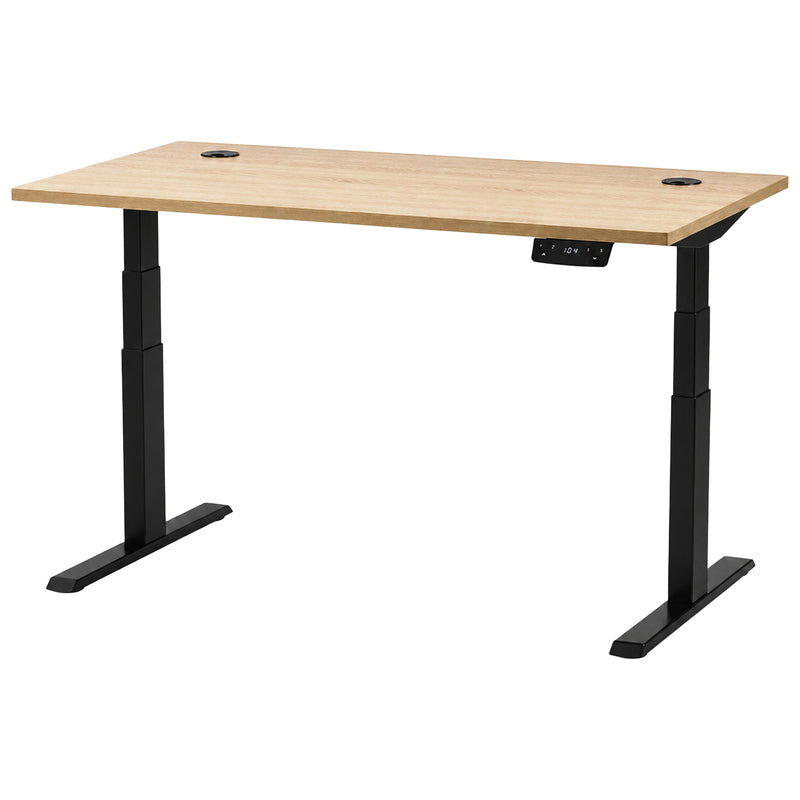 Schreibtisch höhenverstellbar 160-200 × 80 cm | Höhe 60,5-125,5 cm | 25 mm Tischplatte | 2 Motoren | Memory-Funktion | 100 kg belastbar | diverse Farben | Flex Modul