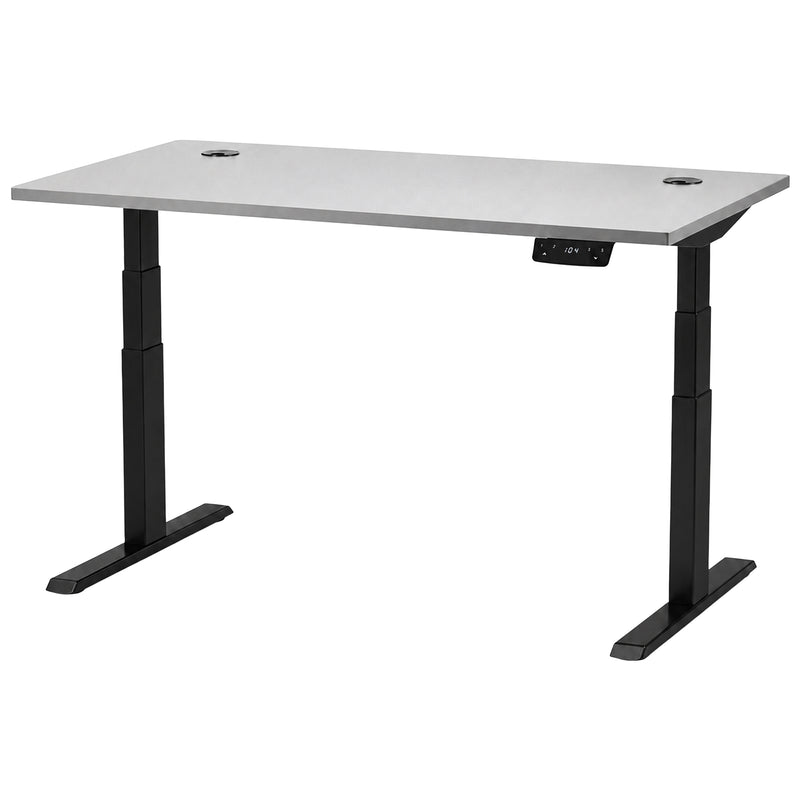 Schreibtisch höhenverstellbar 160-200 × 80 cm | Höhe 60,5-125,5 cm | 25 mm Tischplatte | 2 Motoren | Memory-Funktion | 100 kg belastbar | diverse Farben | Flex Modul