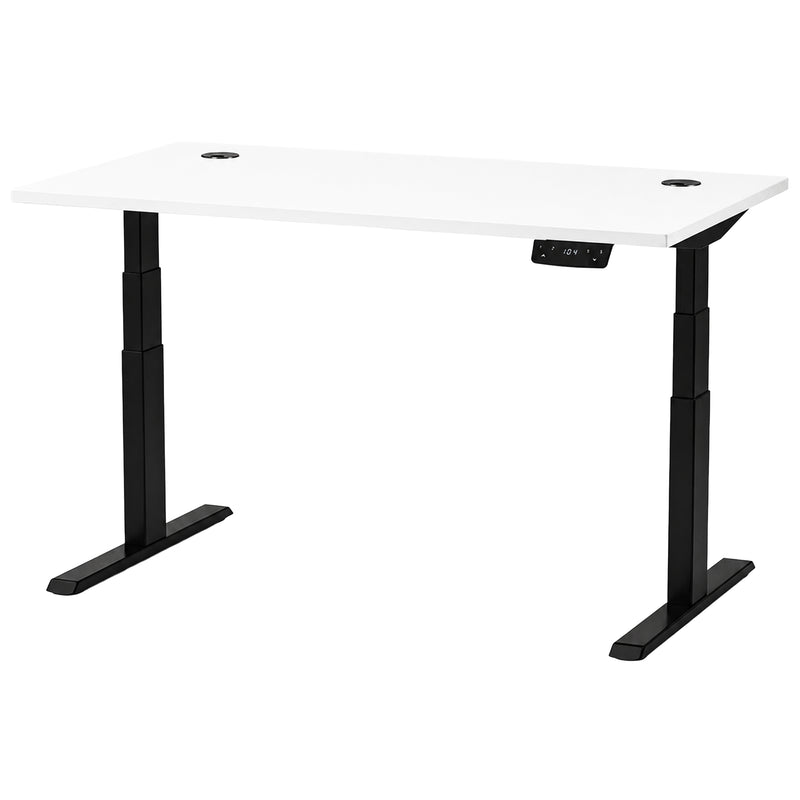 Schreibtisch höhenverstellbar 160-200 × 80 cm | Höhe 60,5-125,5 cm | 25 mm Tischplatte | 2 Motoren | Memory-Funktion | 100 kg belastbar | diverse Farben | Flex Modul