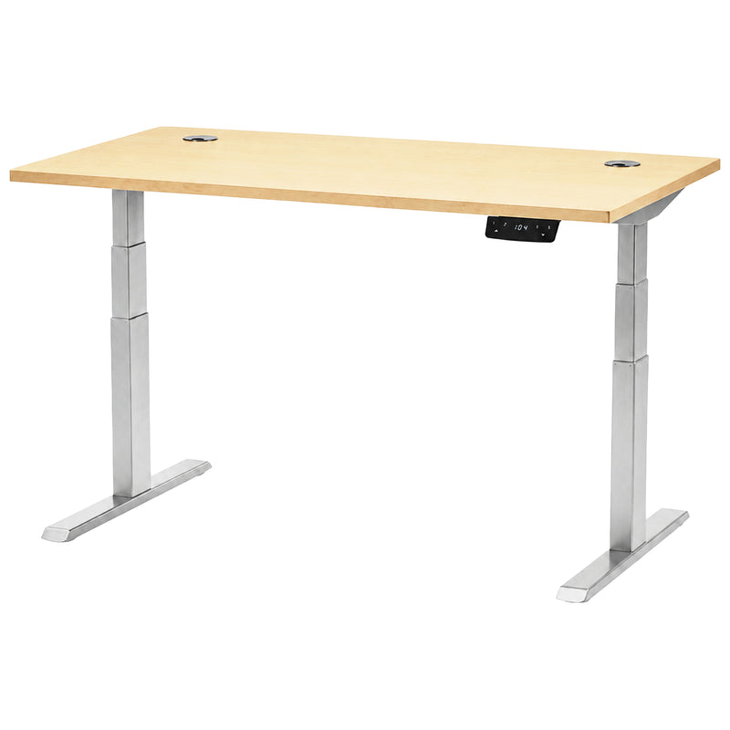 Schreibtisch höhenverstellbar 160-200 × 80 cm | Höhe 60,5-125,5 cm | 25 mm Tischplatte | 2 Motoren | Memory-Funktion | 100 kg belastbar | diverse Farben | Flex Modul