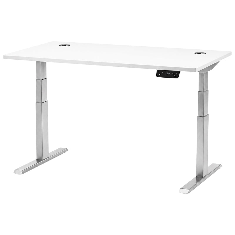 Schreibtisch höhenverstellbar 160-200 × 80 cm | Höhe 60,5-125,5 cm | 25 mm Tischplatte | 2 Motoren | Memory-Funktion | 100 kg belastbar | diverse Farben | Flex Modul