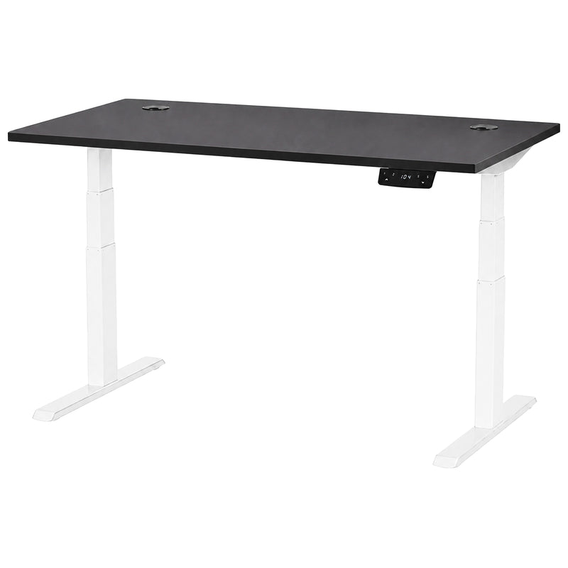 Schreibtisch höhenverstellbar 160-200 × 80 cm | Höhe 60,5-125,5 cm | 25 mm Tischplatte | 2 Motoren | Memory-Funktion | 100 kg belastbar | diverse Farben | Flex Modul