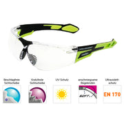 Schutzbrille Coolex transparent | UV-Schutz | antibeschlag | CARINA KLEIN DESIGN™