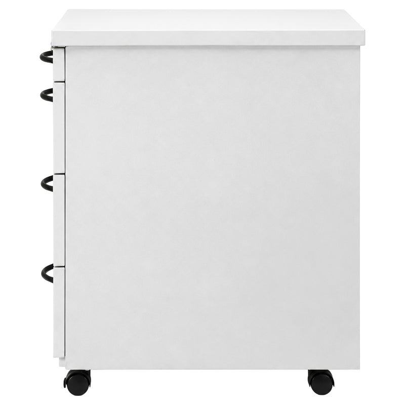 Rollcontainer 43,5 × 60 × 60 cm | Holzkorpus | Softclose & Selbsteinzug | abschliessbar | diverse Farben | Multi Modul