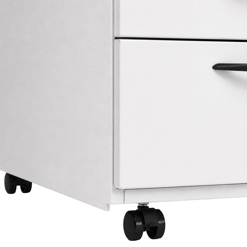 Rollcontainer 43,5 × 60 × 60 cm | Holzkorpus | Softclose & Selbsteinzug | abschliessbar | diverse Farben | Multi Modul