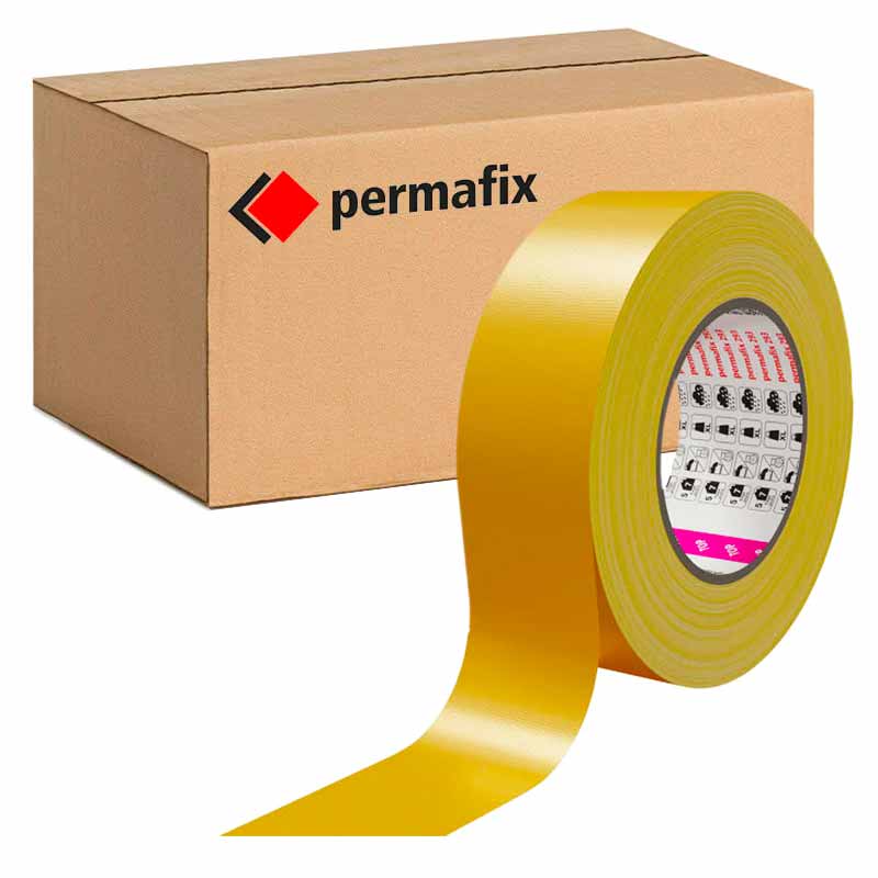 Beton-Gewebeband feinmaschig | 50 m | 200 µm | Betonklebeband | Permafix 293