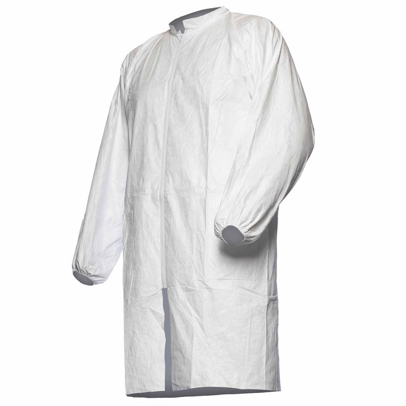 Einweg-Laborkittel Tyvek® 500 PL309 | mit Reissverschluss & Taschen | Kategorie 3