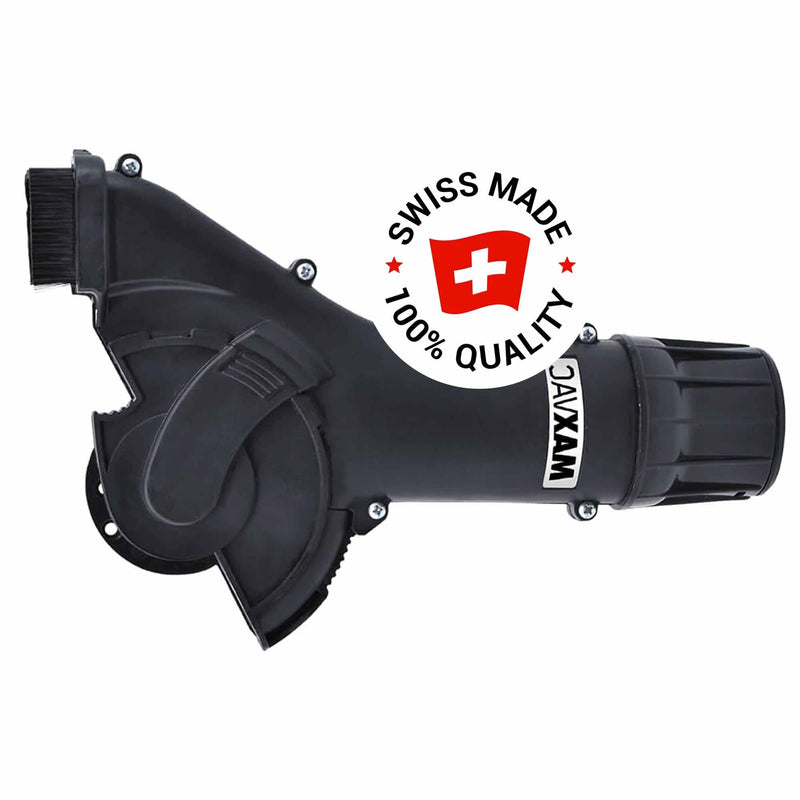 Absaughaube Dusttool AGS-125 | für Winkelschleifer | 110 - 125 mm | für alle Marken | Maxvac