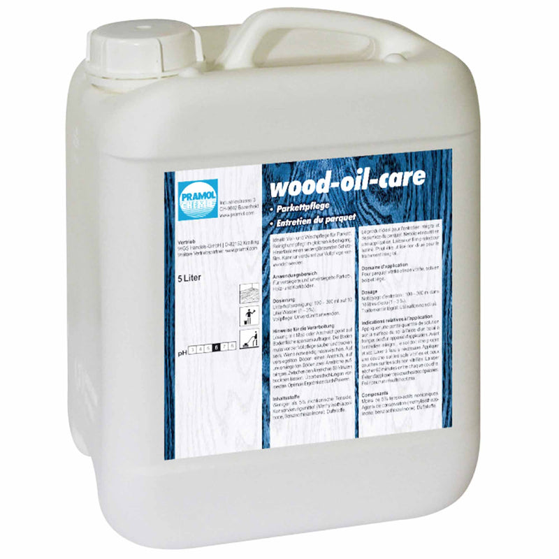 Wood-Oil-Care Parkett-Wischpflege | Pflegeemulsion mit Naturölen | Pramol