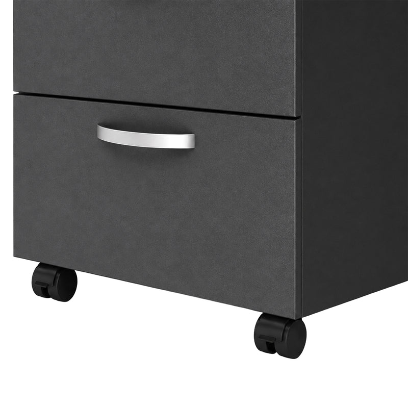 Rollcontainer 43,5 × 60 × 60 cm | Holzkorpus | Softclose & Selbsteinzug | abschliessbar | GS-zertifiziert | Made in Germany | diverse Farben | Profi Modul