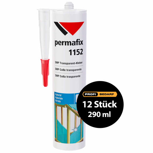 Montagekleber Transparent Hybrid | 290 ml | Permafix 1152-Profibedarf Online-Shop