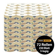 Toilettenpapier Comfort Recycling | 3-lagig | de-inked | 250 Blatt | BulkySoft®