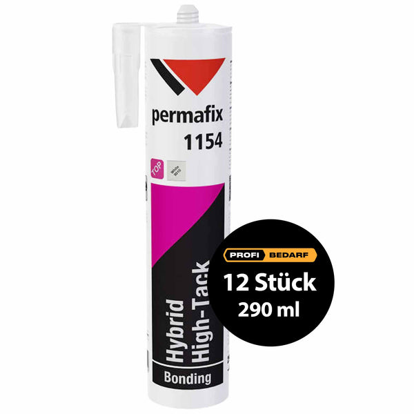 Montagekleber High Tack Hybrid | sehr starke Haftung | 290 ml | Permafix 1154