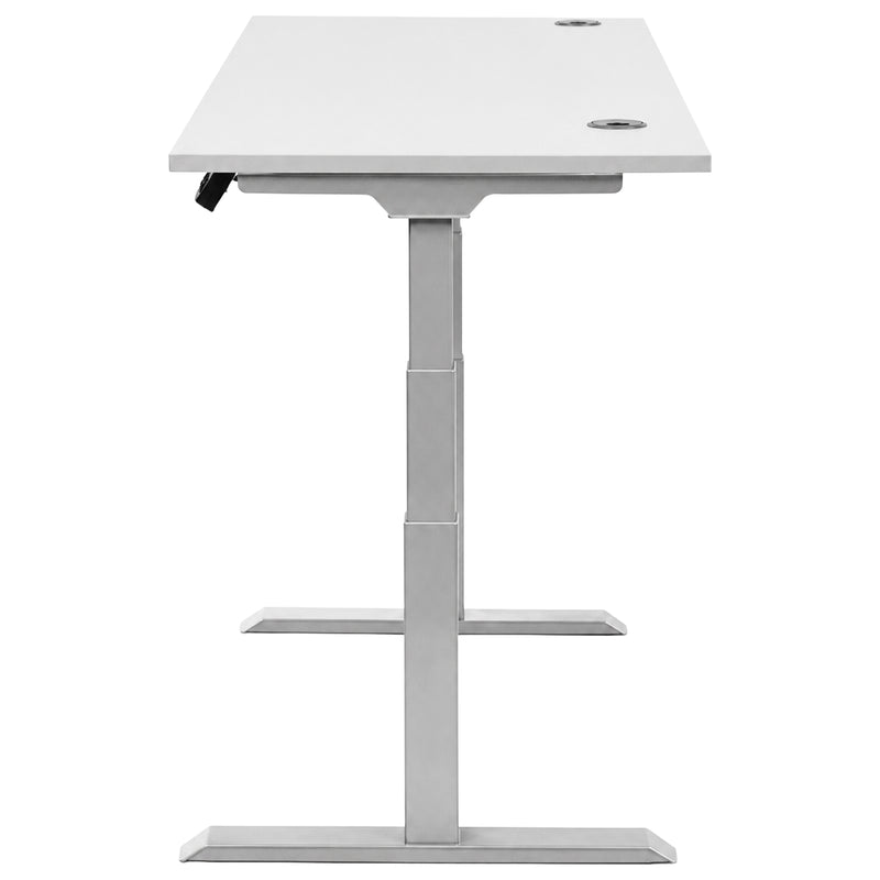 Schreibtisch höhenverstellbar 160-200 × 80 cm | Höhe 60,5-125,5 cm | 25 mm Tischplatte | 2 Motoren | Memory-Funktion | 100 kg belastbar | diverse Farben | Flex Modul