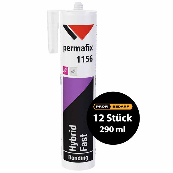 Montagekleber Fast Hybrid | schnelle Aushärtung  | 290 ml | Permafix 1156
