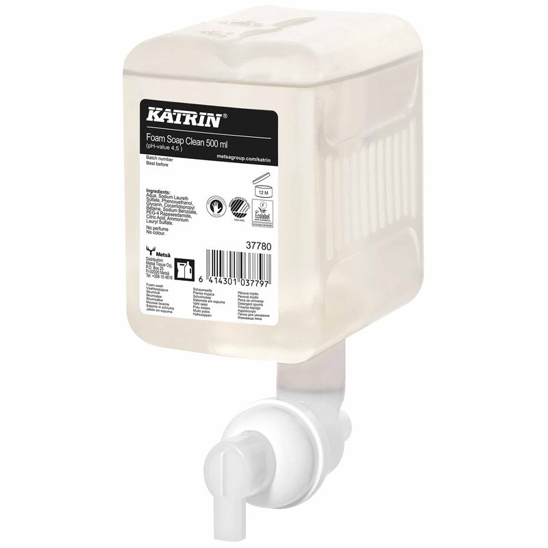 Schaumseife parfümfrei | 500ml / 1000 ml | mild & cremig | Katrin Clean