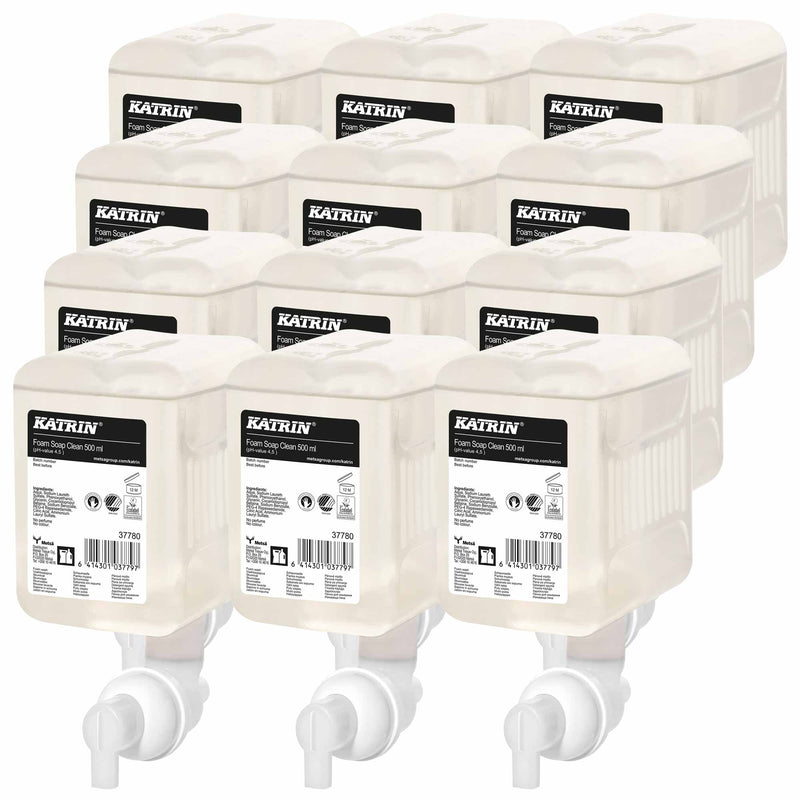 Schaumseife parfümfrei | 500ml / 1000 ml | mild & cremig | Katrin Clean