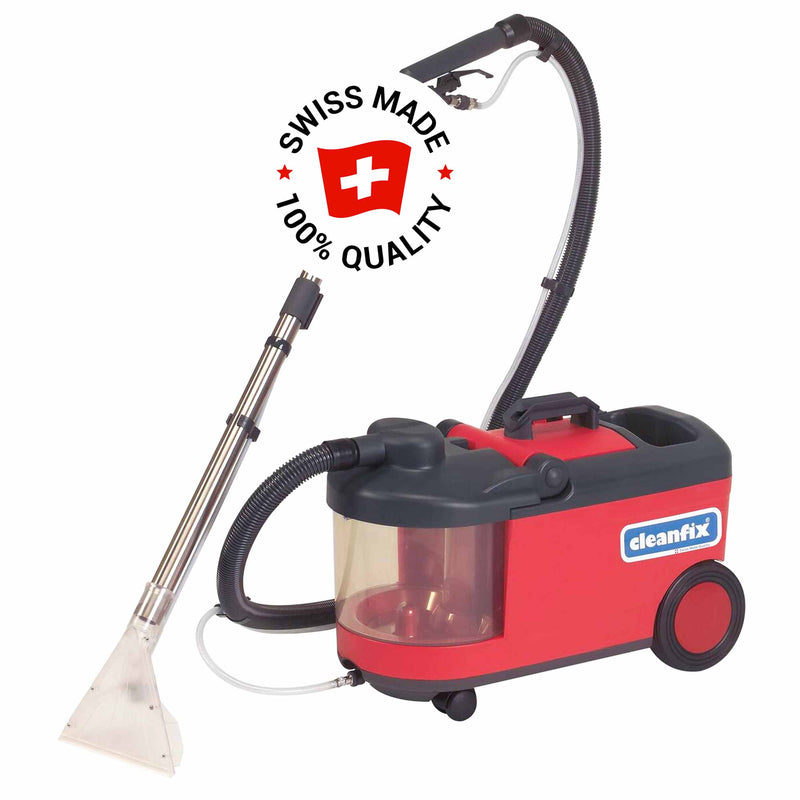 Sprühextraktionssauger TW411 | 1000 W | 210 mbar | 10,5 L | 25 m²/h | für Teppiche | Cleanfix