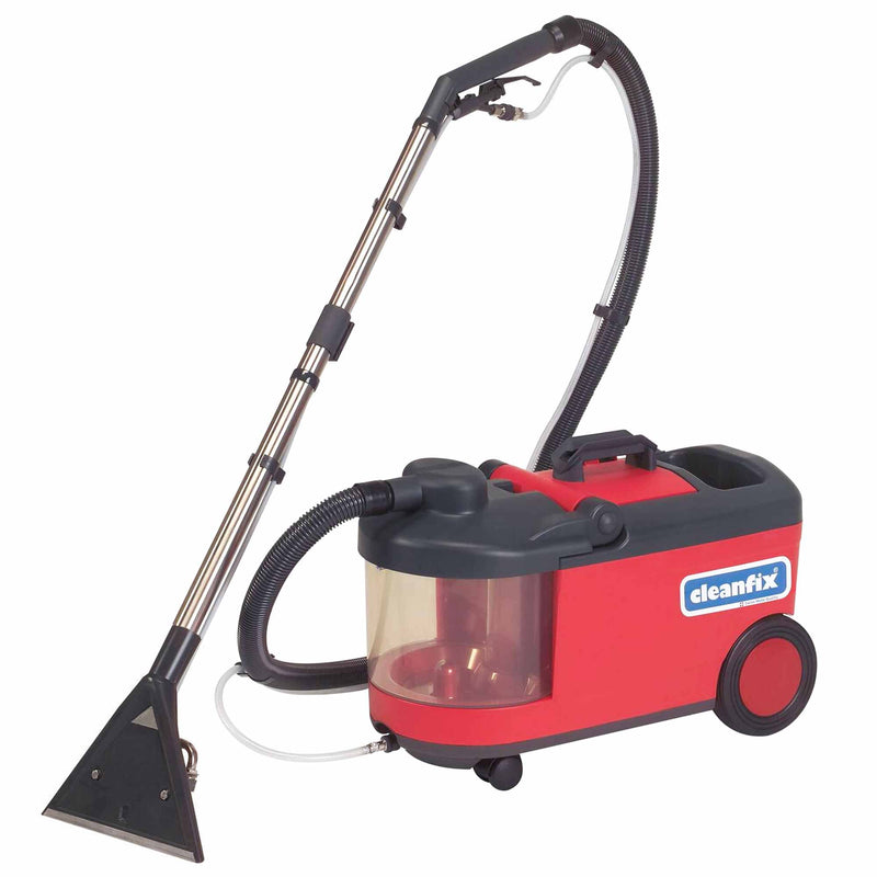 Sprühextraktionssauger TW412 | Doppelpumpe | 1100 W | 210 mbar | 10,5 L | 40 m²/h | für Teppiche | Cleanfix