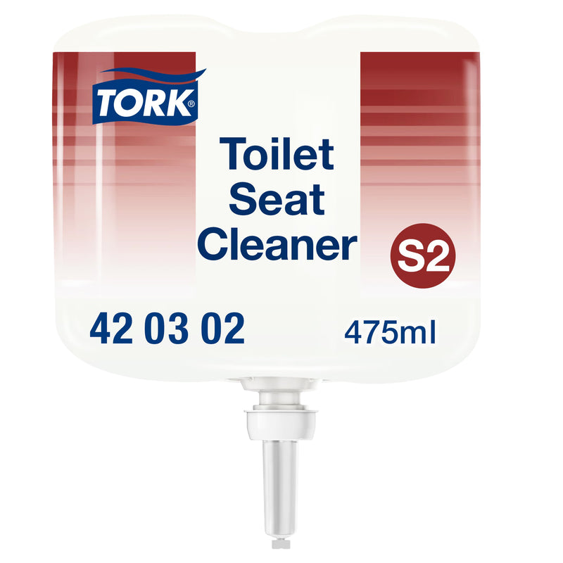 Toilettensitzreiniger S2 | Transparent | 475 ml | Premium | TORK 420302