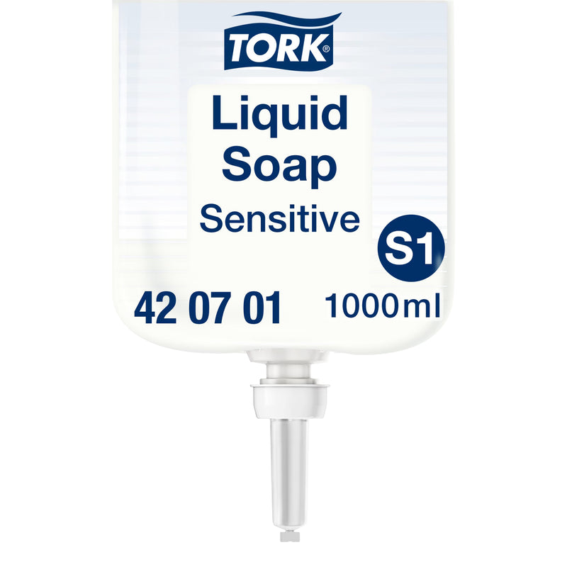 Flüssigseife S1 | für sensible Haut | weiss | 1000 ml | Premium | TORK 420701