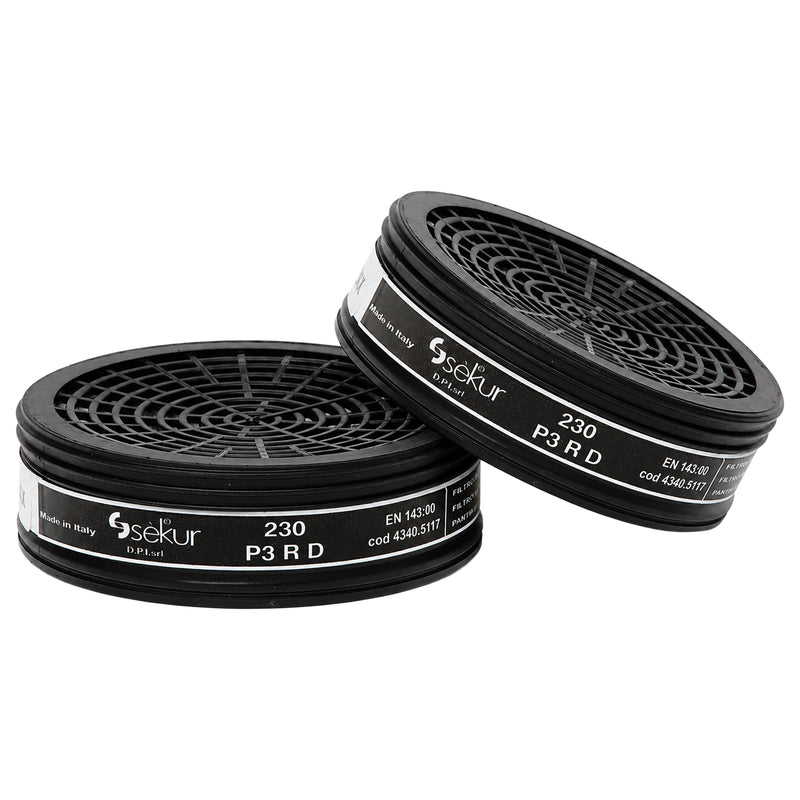 Partikelfilter 230 P3R D | Sondergewinde 95 mm | innovativer BIOSTOP | Ekastu Safety