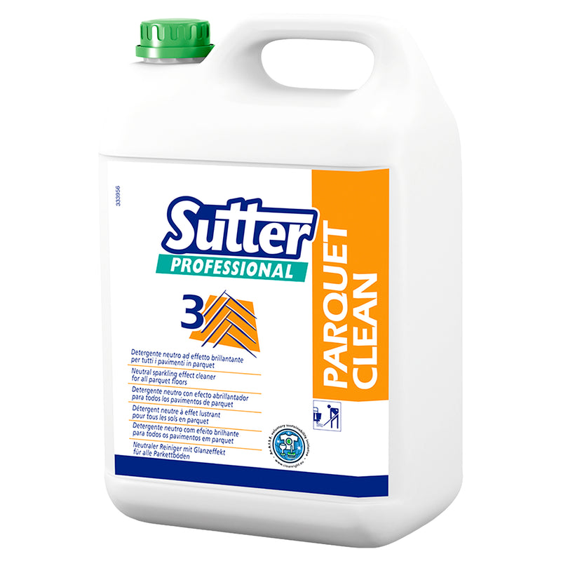 Parkettreiniger PARQUET CLEAN | pH-neutral | Holzpflege | Sutter Professional