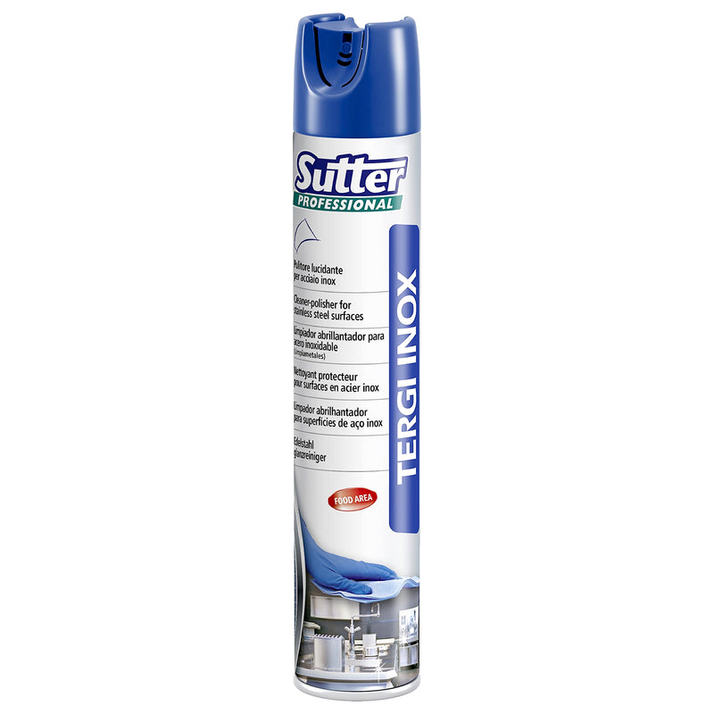 Edelstahlreiniger TERGI INOX | poliert & schützt | professionell | Sutter Professional
