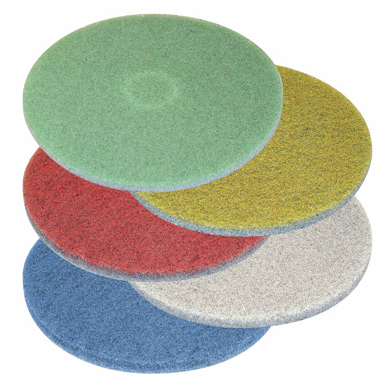 Reinigungspads Bright'n Water | Ø 432 mm | 17" | Deckschicht aus Diamant | Cleanfix