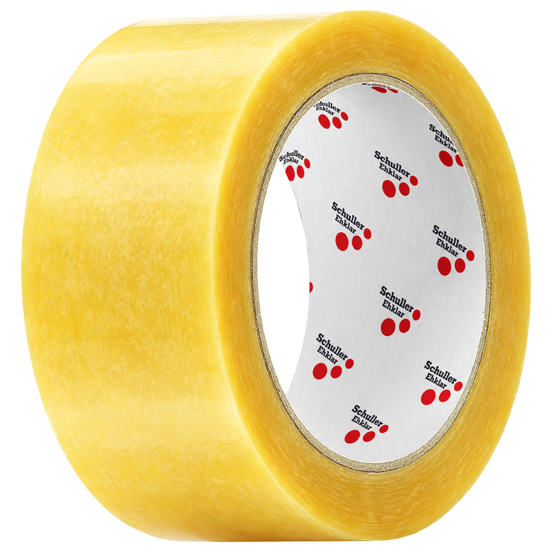 PVC-Verpackungsband | 55 µm | 66 m × 50 mm | bis +60 °C | Naturkautschukkleber | Schuller Eh’klar Box Tape Pro