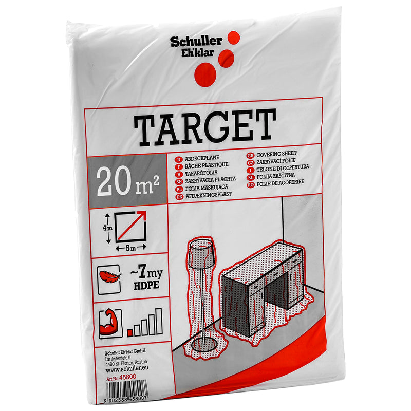 Abdeckfolie Target | HDPE | transparent | Schuller Eh`klar