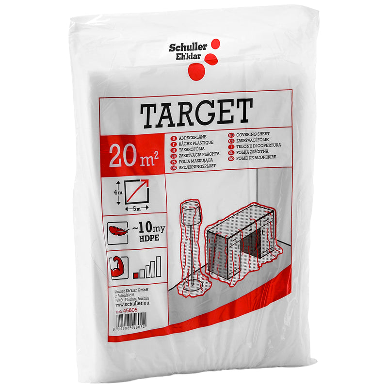 Abdeckfolie Target | HDPE | transparent | Schuller Eh`klar