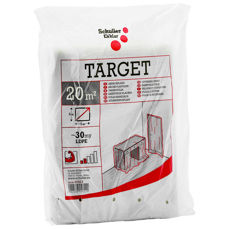 Abdeckfolie Target | LDPE | transparent-trüb | Schuller Eh`klar